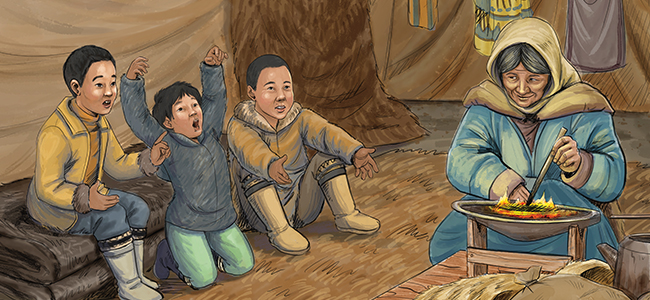 The People of the Sea Inuktitut Book