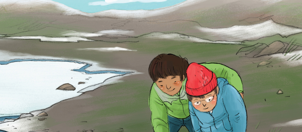 A Walk on the Shoreline Inuktitut Book