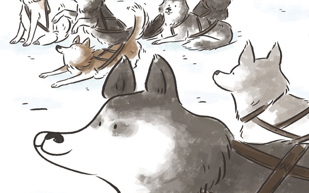 ᑲᒥᒃ ᓯᕗᓕᖅᑐᖅ Kamik Takes the Lead