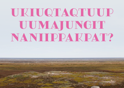 Ukiuqtaqtuup Uumajungit Naniippakpat? (Where Do Animals Live?)
